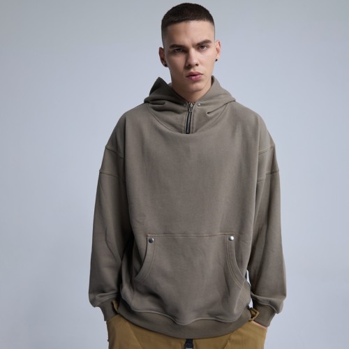 Высококачественные мужские толстовки с длинным рукавом на молнии | Оригинальные хлопковые толстовки унисекс | Новые дизайнерские толстовки свободного кроя