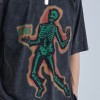 Originale Herren-Vintage-T-Shirts-Fabrik|Kundenspezifische T-Shirts mit Direkteinspritzung|Hochwertige Schneewasch-T-Shirts