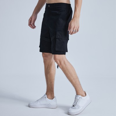 Custom Logo Blank Short|Elastic Waist Cargo Shorts|Men Casual Shorts