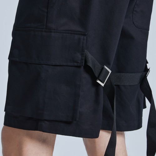 Custom Logo Blank Short|Elastic Waist Cargo Shorts|Men Casual Shorts