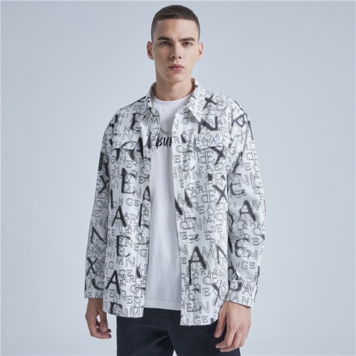 Custom Men's Streetwear Shirts|All Over Print Shirts|Long Sleeve Graphic Shirts