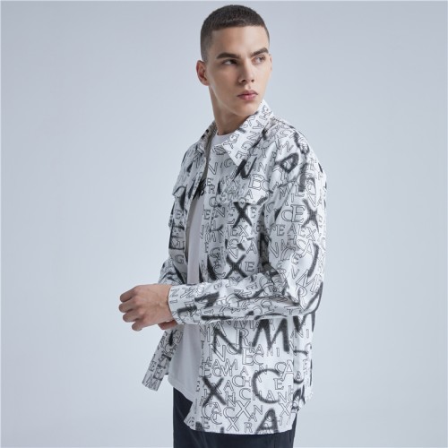 Custom Men's Streetwear Shirts|All Over Print Shirts|Long Sleeve Graphic Shirts