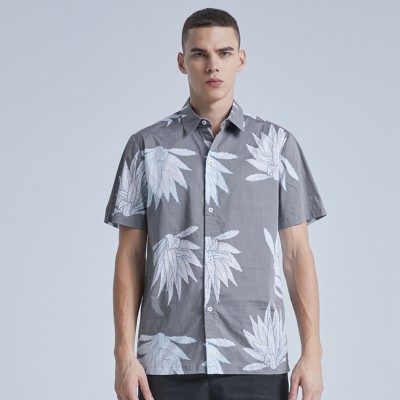 Custom All Over Print Men Shirts|100% cotton Summer Men Shirts|Short Sleeve Graphic Shirts