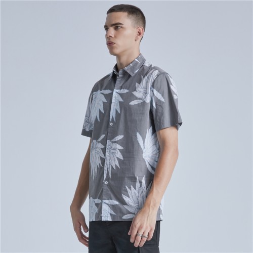 Custom All Over Print Men Shirts|100% cotton Summer Men Shirts|Short Sleeve Graphic Shirts