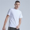 Usine de T-shirts pour hommes en gros | T-shirts vierges minces d'été | T-shirts unis blancs personnalisés