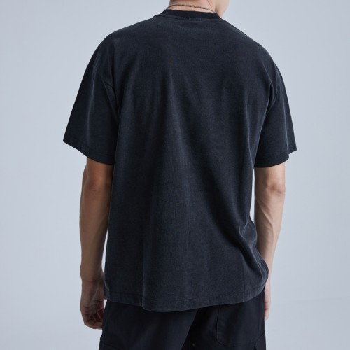 Neue Design-T-Shirts für Herren | Hochwertige T-Shirts mit unregelmäßigen Buchstaben | Original-T-Shirts mit Direkteinspritzdruck