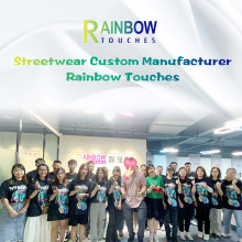American Customer Visited Rainbow Touches Factory