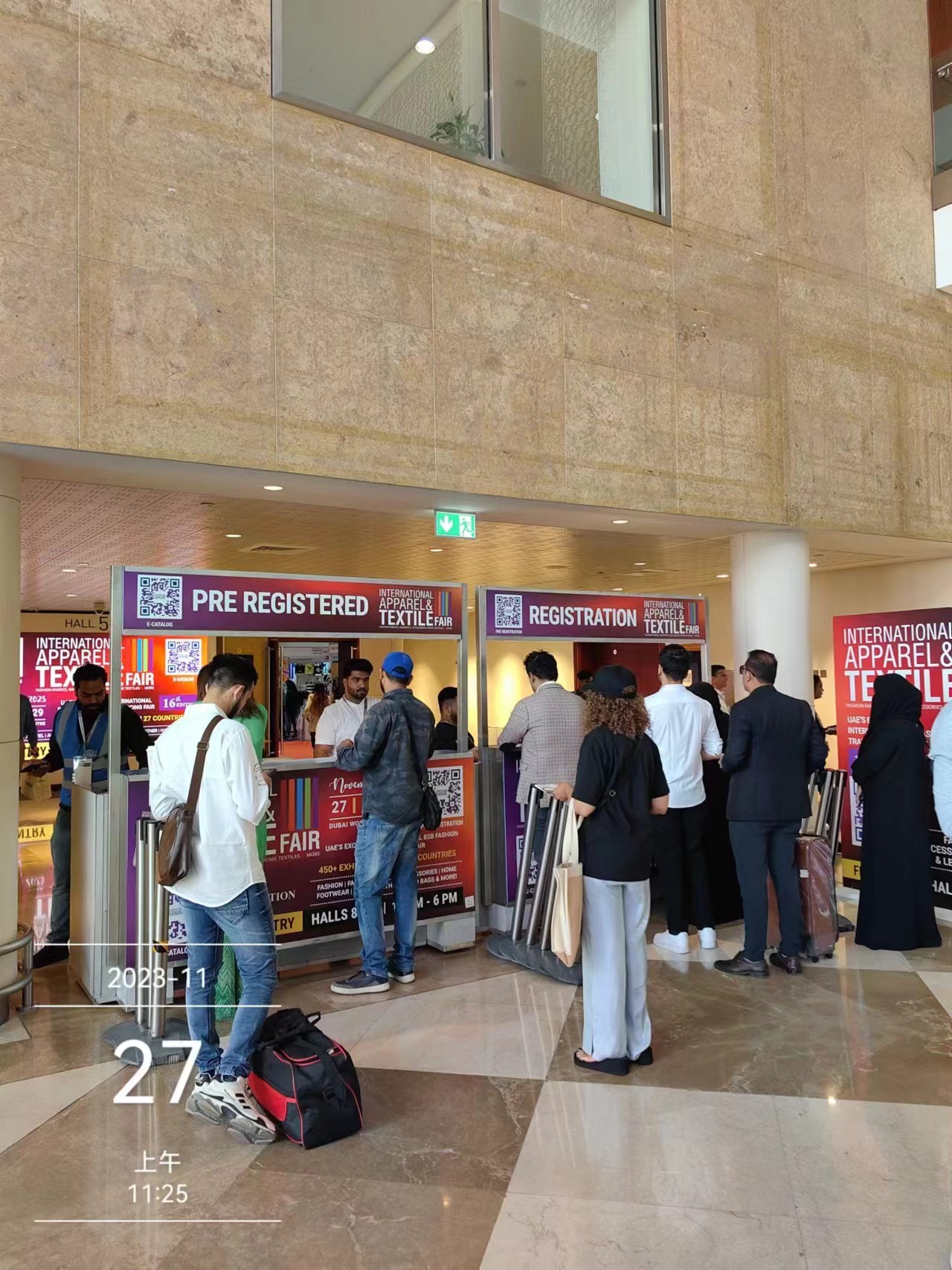 Feria internacional de indumentaria y textiles 2023 en Dubai