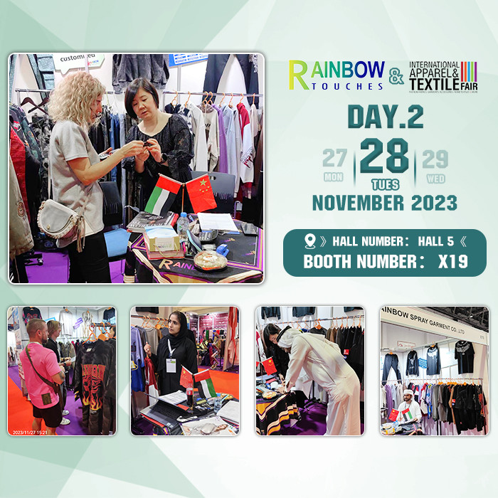 The Second Day Of The International Textile and Apparel Trade Fair