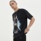 Stone Washed T shirt | DTF Heat Transfer | Dobermann Graphic | 230 250 GSM | Cotton Jersey | Custom Streetwear T-shirt