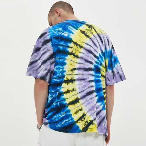 Tie Dye Tee Shirts | Puff Printing | 100 Cotton | For Men | Streetwear Clothing Manufacturer