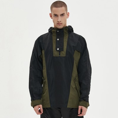 Anorak Windbreaker Jacket | For Men | Clothing Manufacturer | Custom | Nylon | Half Zip