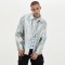 PU Leather Jacket Men | Metallic | Colorful | Reflective | Alligator Texture | Streetwear Manufacturer