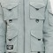 Custom Utility Jacket | Zip Up | Functional Multi Pocket | Silicone Rubber Patch | For Men