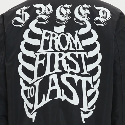 Bomber Jacket Men | Skeleton | Screen Printing | Polyester | Custom | Streetwear Manufacturer