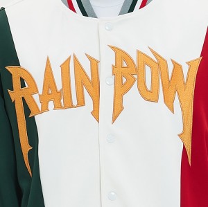 Sports Varsity Baseball Jacket | Male | Custom Embroidered | Color Block | Streetwear