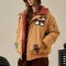 Bomber Jacket Men | Custom Chenille Embroidery | Winter | Oversized | Hooded | American | Puffer Coats | Streetwear