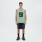 Sweater Vest | Men's Casual | Sports | Number Pattern | V Neck | Varsity | Net Knit | Sleeveless Tank | In Green