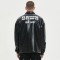 PU Leather Jacket Men | Padded | Custom Printed | Button Up | Streetwear Manufacturer