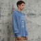 Oversized Acid Wash Knitted Sweater Men | Wool | Screen Printing | Custom Knitwear Streetwear