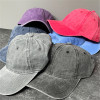 Gorra de béisbol lavada con ácido | Hip Hop | Algodón lavado vintage | Unisex | Venta al por mayor de ropa de calle