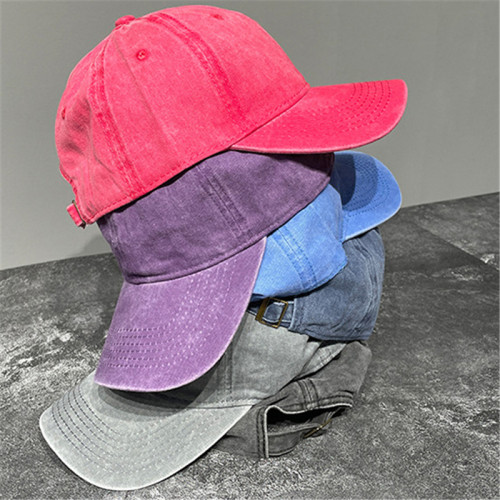 Casquette de baseball délavée à l'acide | Hip Hop | Coton délavé vintage | Unisexe | Vente en gros de vêtements de sport