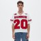 Cropped Jersey T-shirt Men | Patch Embroidery | Sports Mesh | Custom Streetwear Manufacturer
