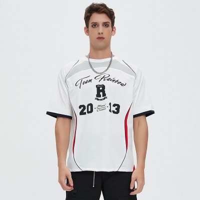 Sports Nylon Jersey T shirt Men | Soft | Casual | Printing Logo | Streetwear Clothing Supplier