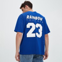 Klein Blue Baseball Jersey Men | Applique Embroidery | Printed | Mesh T shirt | Custom Streetwear