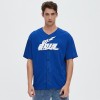 Klein Blue Baseball Jersey Men | Applique Embroidery | Printed | Mesh T shirt | Custom Streetwear