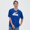 Klein Blue Baseball Jersey Men | Applique Embroidery | Printed | Mesh T shirt | Custom Streetwear
