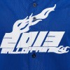 Klein Blue Baseball Jersey Men | Applique Embroidery | Printed | Mesh T shirt | Custom Streetwear