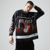 Custom Long Sleeve T shirt Men | Hockey Jerseys | Full Sublimation | Streetwear Cltohing Supplier