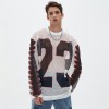 Long Sleeve Mesh Jersey Men | Oversized | Large Number Printed | Streetwear Supplier