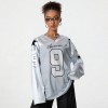Oversized Jersey Women | Long Sleeve T shirt | Sports | Letter Print | Streetwear Clothing Supplier