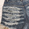 Distressed Denim Jean Shorts | Booty | Sexy | Hot | Custom Streetwear Women