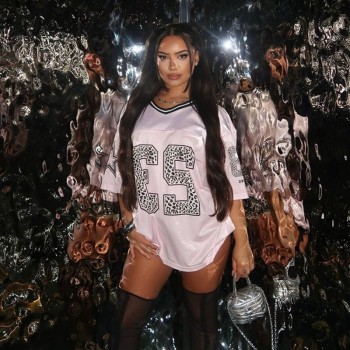 Oversized Jersey Women | Cheetah Print | Sports Casual T shirt