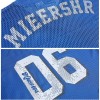 Mesh Football Jersey | American | V Neck | Unisex | Custom Street Wear T shirt