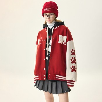 Varsity Jacket Women | Applique Chenille Embroidery | Oversized | Winter | Custom Streetwear Vendor