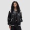 Leather Varsity Jacket Women | Applique Embroidery | Contrast Color | Custom Streetwear Vendors
