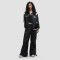 Leather Varsity Jacket Women | Applique Embroidery | Contrast Color | Custom Streetwear Vendors