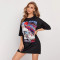 Oversized Graphic T shirts Women | Printing Heat Transfer | Streetwear Manufacturer China