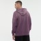 Purple Vintage Washed Hoodie Men | Oversized | Cotton | Custom Luxury Streetwear