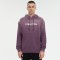 Purple Vintage Washed Hoodie Men | Oversized | Cotton | Custom Luxury Streetwear