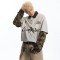 Double Layer Long Sleeve T-shirt | Camo Contrast Polo | Vintage Wash | Custom Streetwear
