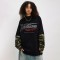 Double Layer Long Sleeve T-shirt | Oversized | Camo Sleeve | Printing Logo | High Street Men