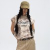 Camo Sleeveless T-shirt | Vintage Washed | Streetwear Unisex | Custom Clothing Manufacturers