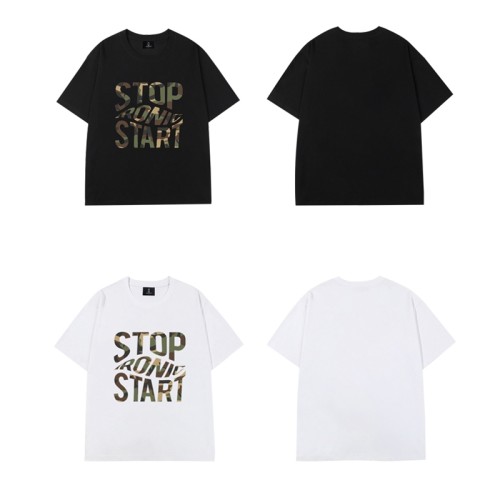Oversized T shirt Men | Camo Letter | 100% Cotton | Streetwear | Summer 2025