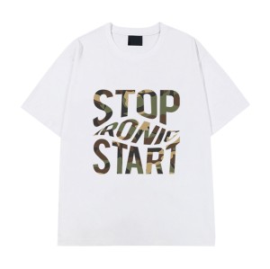 Oversized T shirt Men | Camo Letter | 100% Cotton | Streetwear | Summer 2025