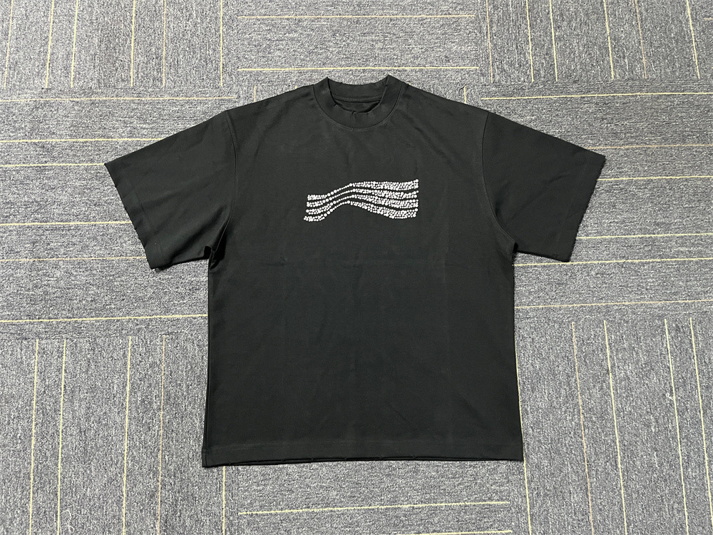 Camiseta con cuentas de perla para hombre